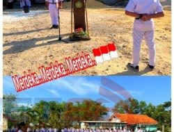 SMK Potensial Badrul Huda Sampang Gelar Upacara Hari Ulang Tahun Kemerdekaan RI ke-78