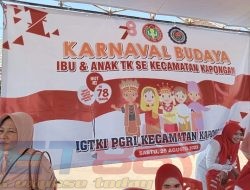 Pawai Karnaval TK IGTKI PGRI Kapongan Bertajuk Pawai Budaya Ibu dan Anak