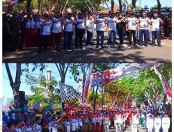 Lomba Gerak Jalan Bupati Cup 2023 Sampang, Meriahkan HUT RI KE-78