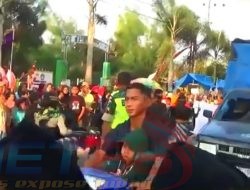 Ambyar… Parade Drumband Tingkat SD/SMP se-Kecamatan Barat Semrawut