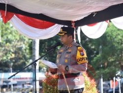 Polres Bondowoso Gelar Apel Pasukan Operasi Zebra Semeru 2023