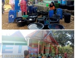 DPD AMAN Bantu Kesulitan Masyarakat Sampang, Dropping Air Bersih di Desa Tragih