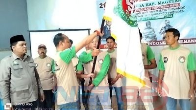 Pengurus DPC Magetan Resmi Dilantik, Papera Komitmen Antar Prabowo Jadi Presiden