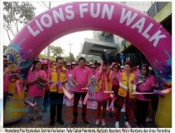 PJI Mendukung Giat Kemanusiaan Lions Club Wilayah V