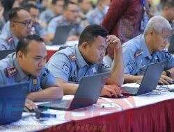 Tingkatkan Kompetensi SDM Lapas Pamekasan, 112 Pegawai Ikuti Ujian Kompetensi Berbasis CACT