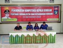 PJI Kediri Beri Pendidikan Jurnalistik Kepala Sekolah SMPN se Kabupaten Kediri