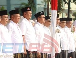 Upacara Hari Santri Nasional, Kapolres Pasuruan Kota Beri Pesan Pentingnya Pendidikan Agama Bagi Masyarakat dan Negara