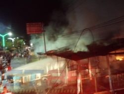 Simeulue Kembali Dilanda Kebakaran, Enam Kios Hangus Dilalap Api