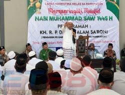 Lapas Narkotika Kelas IIA Pamekasan Menggelar Maulid Nabi Muhammad SAW 1445 H