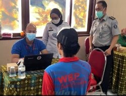 Antisipasi Penularan TBC, Kanwil Kumham Jatim Monitoring Skrining WBP Lapas Pamekasan
