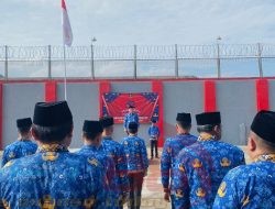 Dirgahayu KORPRI ke-52 Tahun 2023, Lapas Pamekasan Gelar Upacara Bendera