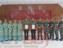 Letkol Inf Rinto Wijaya Pimpin Korps Raport Anggota Pindah Satuan