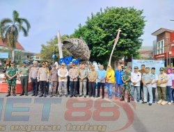 Unik Ikan Bandeng di Indonesia, Kapolresta Pari Deklarasi Jateng Zero Knalpot Brong