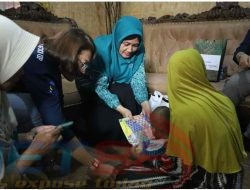 Kunjungan Kemenkes RI kepamekasan dalam rangka antisipasi merabknya penyakit polio