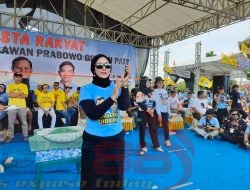 Pesta Rakyat Paslon 02, Darwati Hadirkan Mantan Baharkam