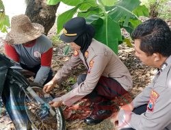 Cegah Curanmor, Kapolsek Galis Lakukan Himbauan Kepada Warga dan Takmir Masjid Jelang Ramadhan.