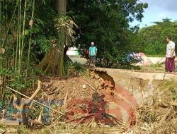 Bantaran Sungai Kebunagung Jebol Warga Minta Pemerintah Turun Tangan