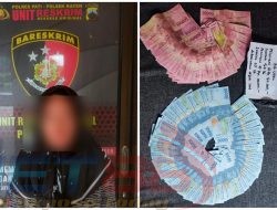 Pengedar Uang Palsu di Amankan, Begini Kejadiannya