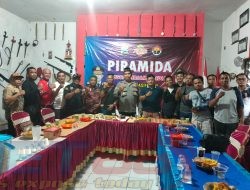 Sampaikan Pesan Kamtibmas, Polres Pasuruan Gelar Ngopi Bareng Media (Piramida)