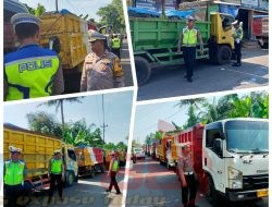54 Dump Truk di Amankan Polisi, Akibat Muatan Over Load