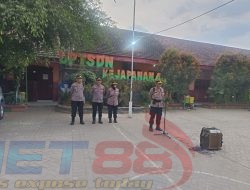Cek Kesiapan Personil Pengamanan Pengajian Gus Iqdam, Polres Pasuruan Bersama Instansi Terkait Melaksanakan Apel Pengamanan