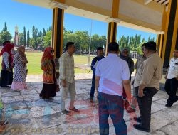 Sidak Komisi III DPRD Situbondo ke Proyek Renovasi Alun Alun Besuki, Pengerjaan Proyek Dinilai Tidak Sesuai Estetika