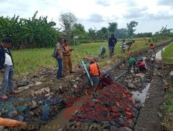 PPK Dinas PUPP Situbondo Datangi Lokasi Proyek Irigasi di Desa Wonokoyo, Terkesan Kamuflase Untuk Mencari Pembenaran