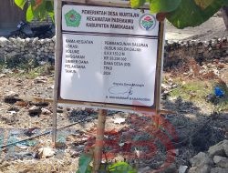 Pembangunan Saluran di Desa Murtajih Diduga Dikerjakan Asal Jadi