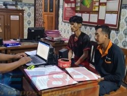 Polsek Purwosari Berhasil Menangkap Dua Pelaku Dan Barang Bukti Pencurian Kabel Listrik Di PT. Cimory