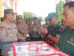 Kejutan HUT Bhayangkara ke 78, Komandan Kodim 0718/Pati Hadir