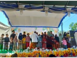 Meningkatkan Ketakwaan, Haul Akbar dan Santunan Anak Yatim Desa Gunung Kesan Sampang