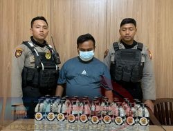Jelang Pilkada Polres Pasuruan Kota Tekan Peredaran Miras.