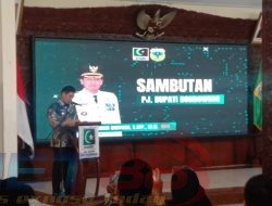 Pj.Bupati Bondowoso Berikan Sambutan di Acara Pelantikan MD KAHMI dan MD FORHATI