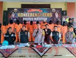 Colling System Keamanan, Polres Magetan Bekuk Pelaku Sindikat Curanmor yang Meresahkan Masyarakat