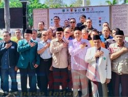 Jelang Kontestasi Politik 2024, Polres Magetan Laksanakan Deklarasi Pilkada Damai dan Simulasi Sispamkota