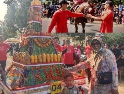 Pemerintah Desa Cukurgondang Gelar Acara Kirab Ancak Sekaligus Memperingati Penutupan HUT RI ke 79