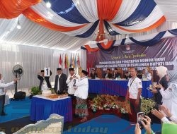 KPU Sumenep Menetapkan Nomer Urut Calon Bupati dan Wakil Bupati Sumenep 2023