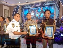 Satlantas Polres Pasuruan Dapat Penghargaan Dari Dirlantas Polda Jawa Timur Juara 1 Lomba Kampung Tertib Lalu Lintas Tingkat Jatim