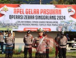 Polres Kota Padang Panjang Gelar Operasi Zebra Singgalang 2024