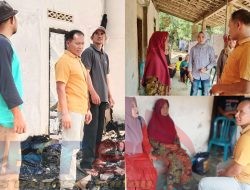 Cawabup GABAH Kunjungi Korban Rumah Kebakaran, Beri Support dan Bantuan