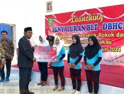 Pemkab Sumenep Salurkan BLT DBHCHT Kepada Buruh Pabrik Rokok