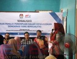 KPU dan PD MIO Indonesia Sumenep Sosialisasi kepada Komunitas Perempuan