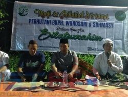 Perhutani BKPH Wonosari Bekerja Dengan Sahmsy, Gelar Sholawat dan DO’A Bersama