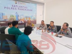 Tuntutan Permintaan Audensi BEM UIM Pada Satlantas dan Dishub Pamekasan Bagi Pengguna Jalan Muatan Berat