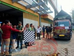 Pelepasan Pendistribusian Logistik Pilkada 2024 se Kab. Pamekasan oleh PJ. Bupati Masrukin