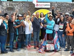 GABAH Menang, Medy Kumal Tepati Janji Jalan Kaki Dari Tulungagung Menuju IKN