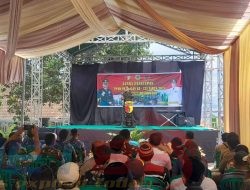 Penutupan acara TMMD imbangan ke 121 tahun 2024 oleh kodim 0822 Bondowoso