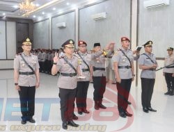 Kapolres Bondowoso pimpin sertijab Kasat Reskrim dan Wakapolres Bondowoso