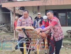 Ipda Purnomo, Polisi Baik Polres Lamongan, Bantu Warga Lumpuh Hidup Sebatang Kara