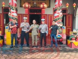 Pastikan Keamanan Imlek, Polres Pasuruan Sterilisasi Tempat Ibadah